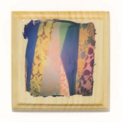 Hellbent - Resin Coated Polaroid Emulsion Lift